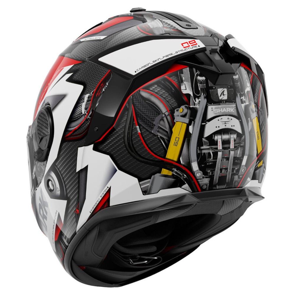 Motorcycle Fullface Helmet Shark Spartan GT Carbon Urikan DRW