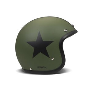 DMD VINTAGE STAR GREEN Casco Jet
