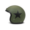 DMD VINTAGE STAR GREEN Casco Jet