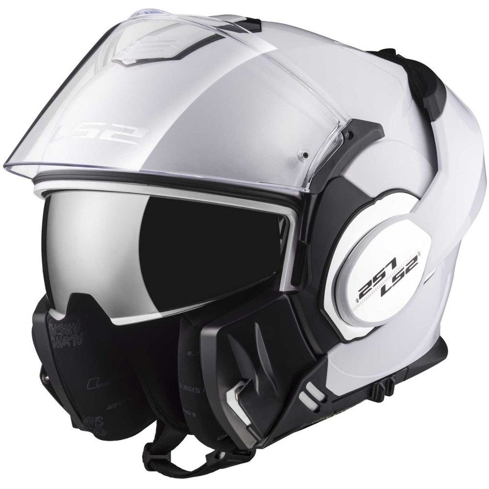 Casco Modulare Touring LS2 FF399 Valiant Bianco | Motoutlet