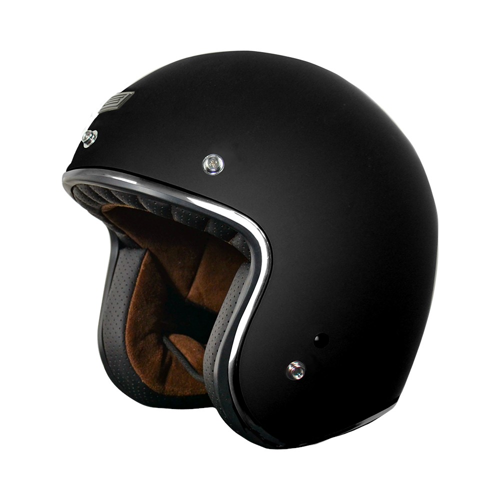 Casco Moto Jet Custom Origine Primo Nero Opaco | Motoutlet