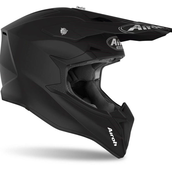 AIROH WRAAP NERO OPACO Casco Integrale Offroad