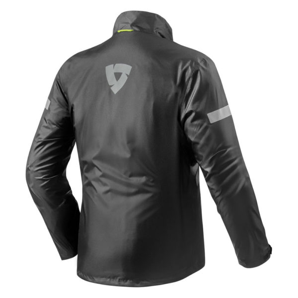 REV'IT! CYCLONE 2 H2O NERO Giacca Antipioggia Unisex