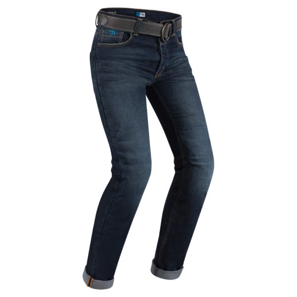 PMJ CAFERACER BLU Jeans Moto