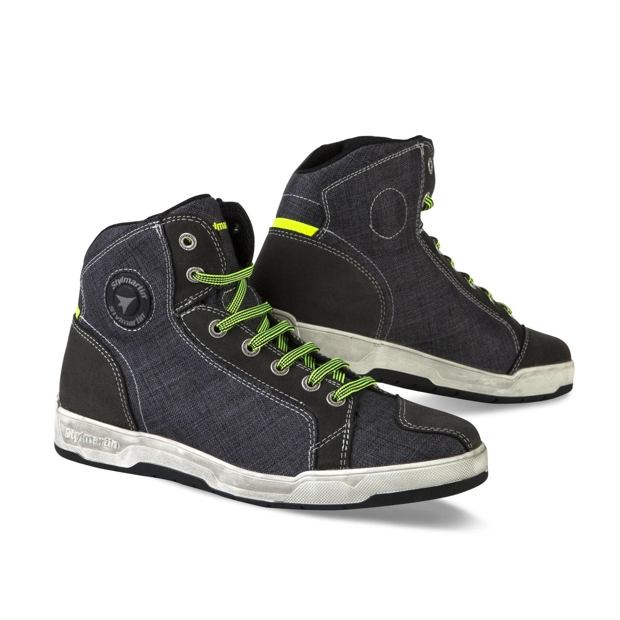 stylmartin Kansas WP antracite scarpe moto impermeabili