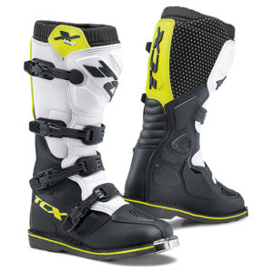 TCX X-Blast Bianco/Nero/Giallo Fluo