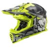 LS2 MX437 FAST EVO MINI CRUSHER Casco Integrale Offroad Bambino