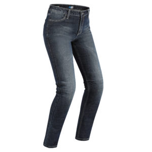 jeans moto donna pmj rider lady vista frontale