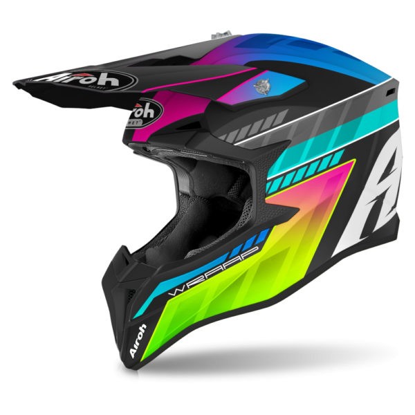 AIROH WRAAP PRISM MATT Casco Integrale Offroad