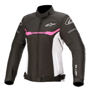 Alpinestars Stella T-SP S WP Nero/Bianco/Fucsia