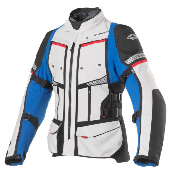 CLOVER GTS-4 WP LADY BL/GR Giacca Tessuto Impermeabile Donna