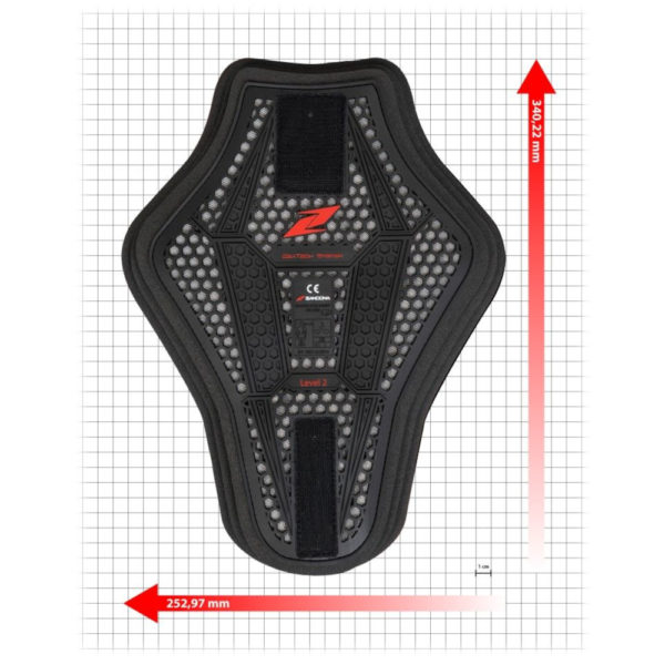 ZANDONÀ 7203 ESATECH BACK INSERT Paraschiena Per Giacca