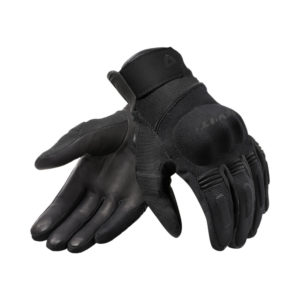 REV'IT! MOSCA H2O LADIES NERO Guanti Tessuto Impermeabili Donna