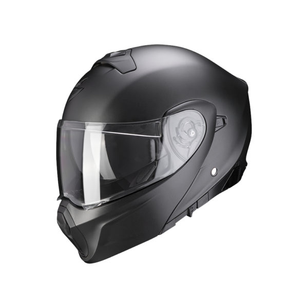 SCORPION EXO-930 NERO OPACO Casco Modulare