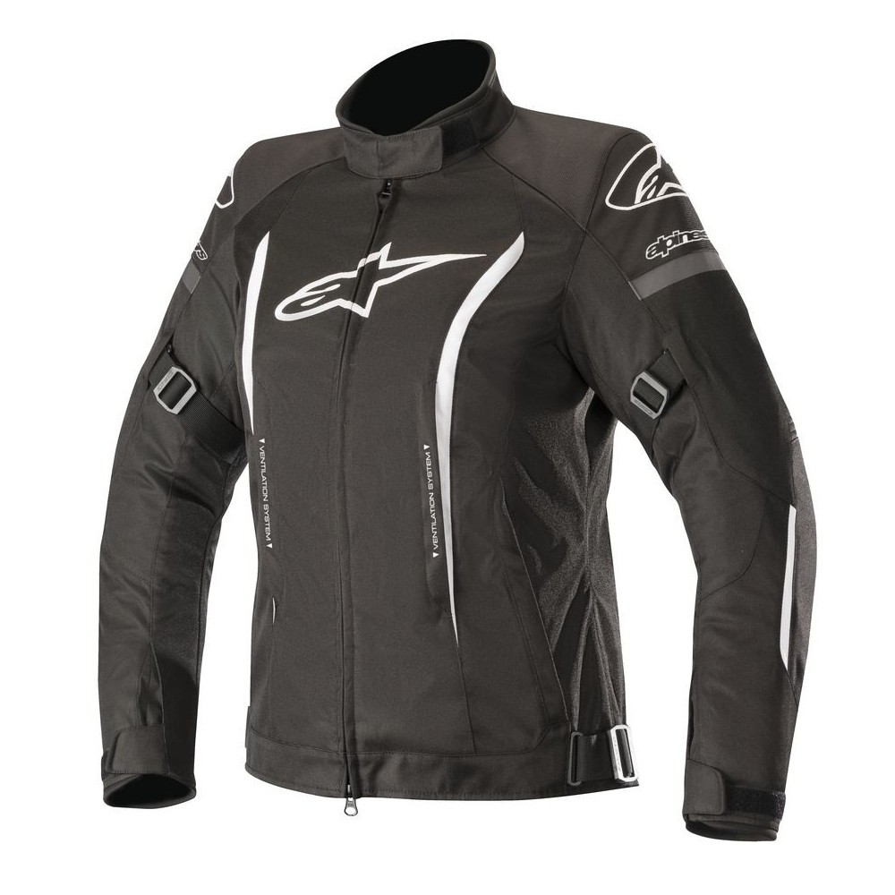 Giacca Moto Donna Alpinestars Stella Gunner V2 WP Nero/Bianco | Motoutlet