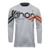 THOR PULSE CUBE JERSEY GREY/ORANGE Maglia Offroad