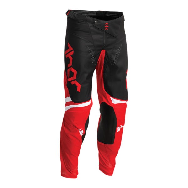 THOR PULSE CUBE PANT RED/BLACK Pantaloni Offroad