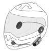 INTERPHONE U-COM 3 Interfono Moto Bluetooth® Kit Singolo