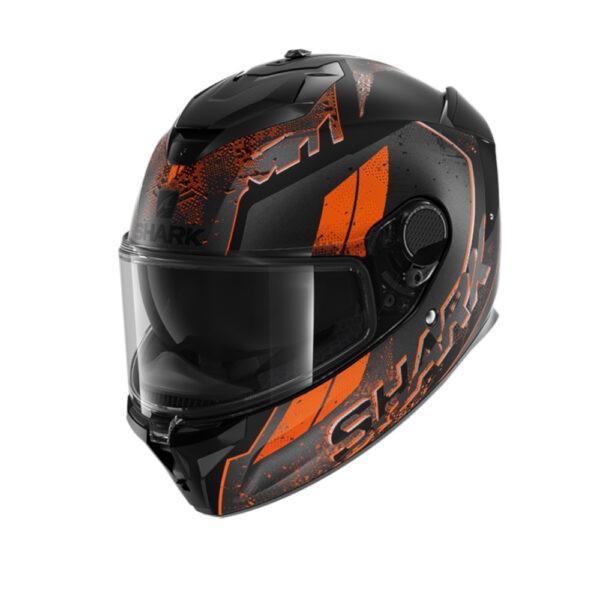SHARK SPARTAN GT RYSER MAT KAO Casco Integrale