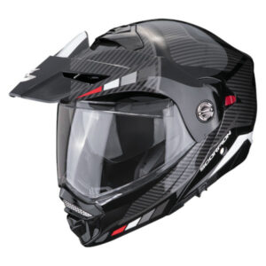 Scorpion Exo ADX-2 Camino nero/argento/rosso