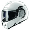 casco modulare moto ls2 ff906 advant bianco vista frontale