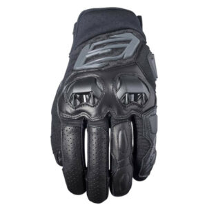 FIVE SF3 NERO Guanti Pelle Tessuto