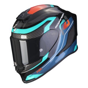 Scorpion EXO-R1 EVO AIR Vatis Nero-Aqua