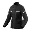 REV'IT! OUTBACK 4 H2O LADIES NERO Giacca Tessuto Impermeabile Donna