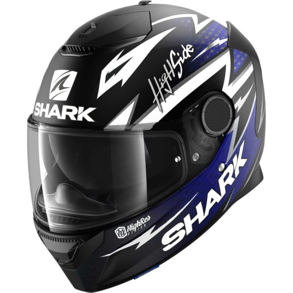 SHARK SPARTAN 1.2 ADRIAN PARASSOL MAT KBS Casco Integrale