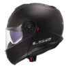LS2 FF908 STROBE II NERO OPACO Casco Modulare