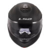 LS2 FF908 STROBE II NERO OPACO Casco Modulare