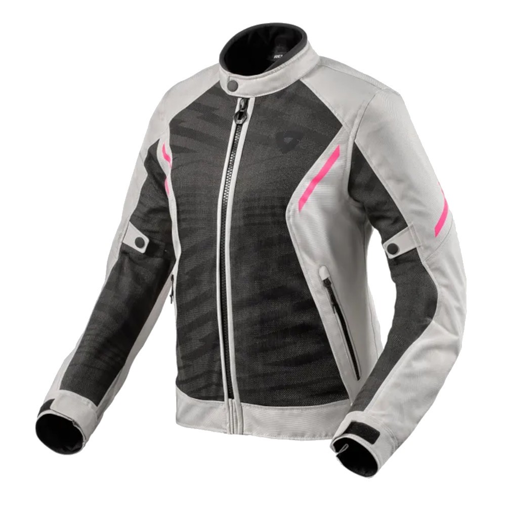 Rev'it! Torque 2 H2O Ladies Nero/Grigio