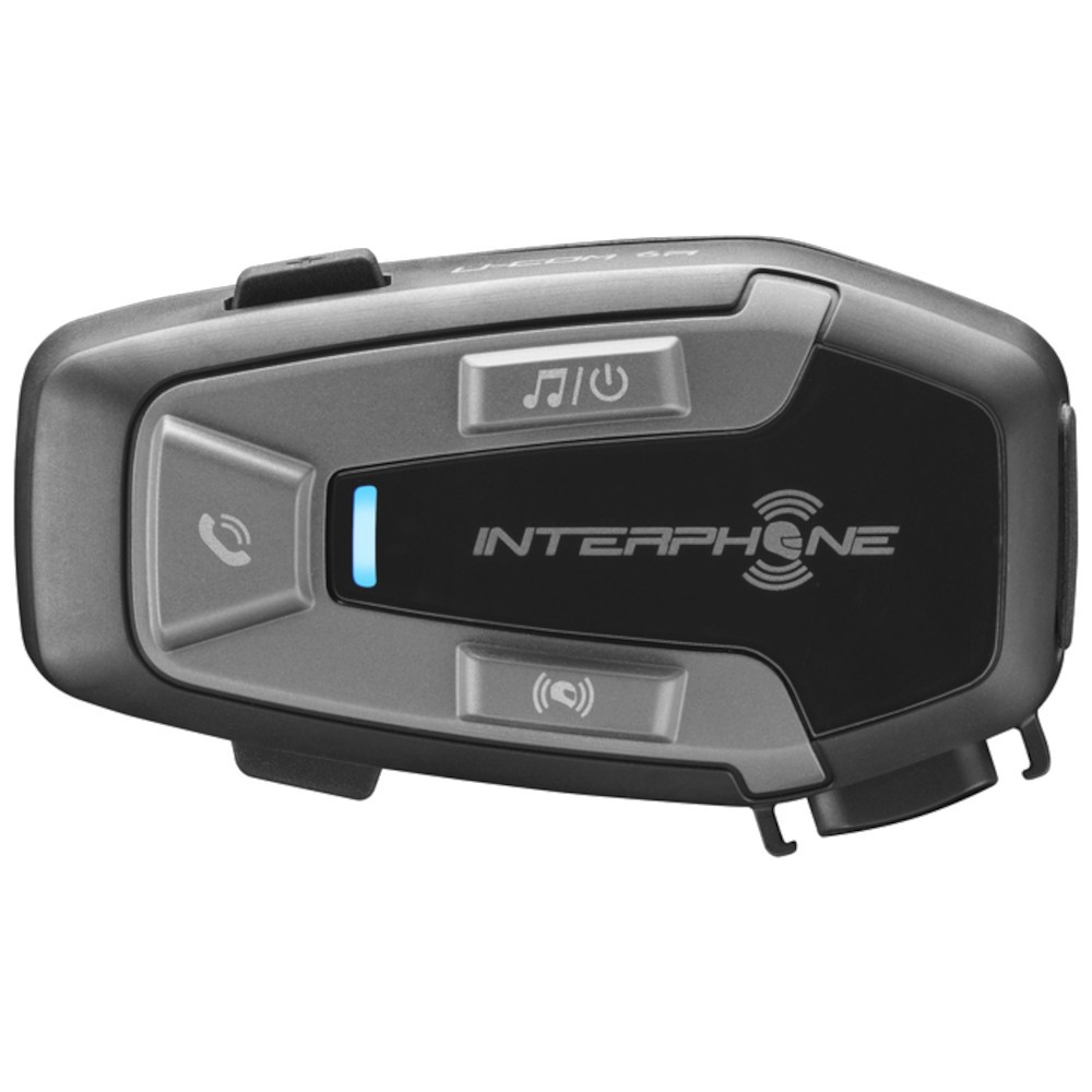 INTERPHONE U-COM 6R Interfono Moto Bluetooth® Kit Singolo