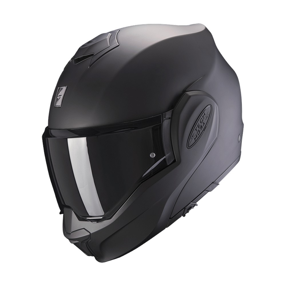 SCORPION EXO-TECH EVO NERO OPACO Casco Modulare