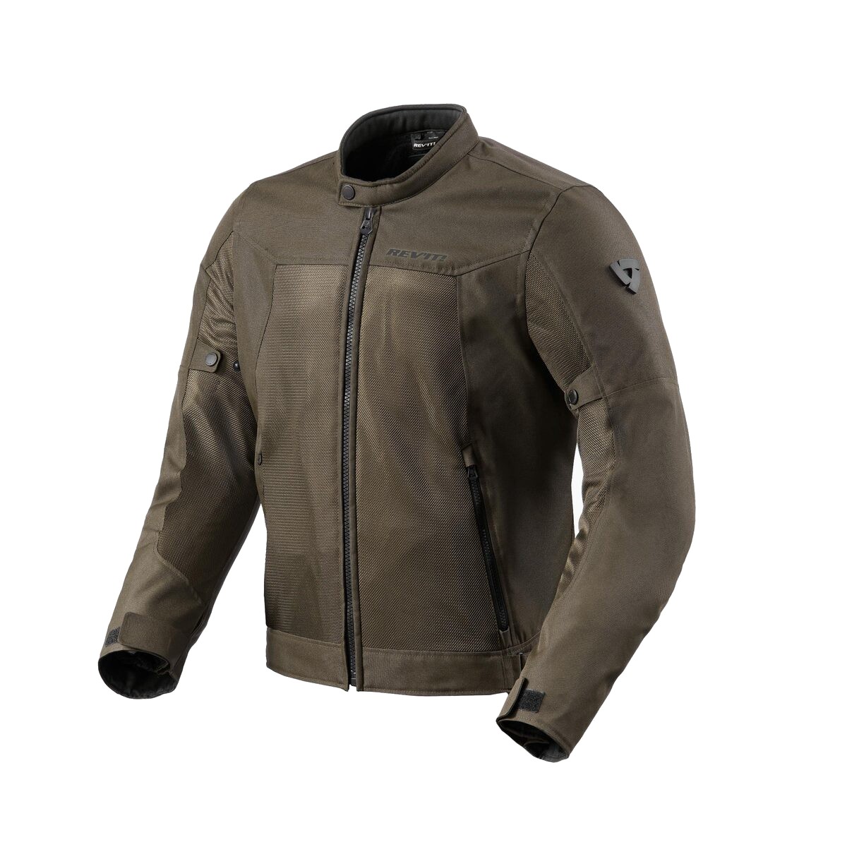 giacca moto estiva rev'it eclipse 2 oliva