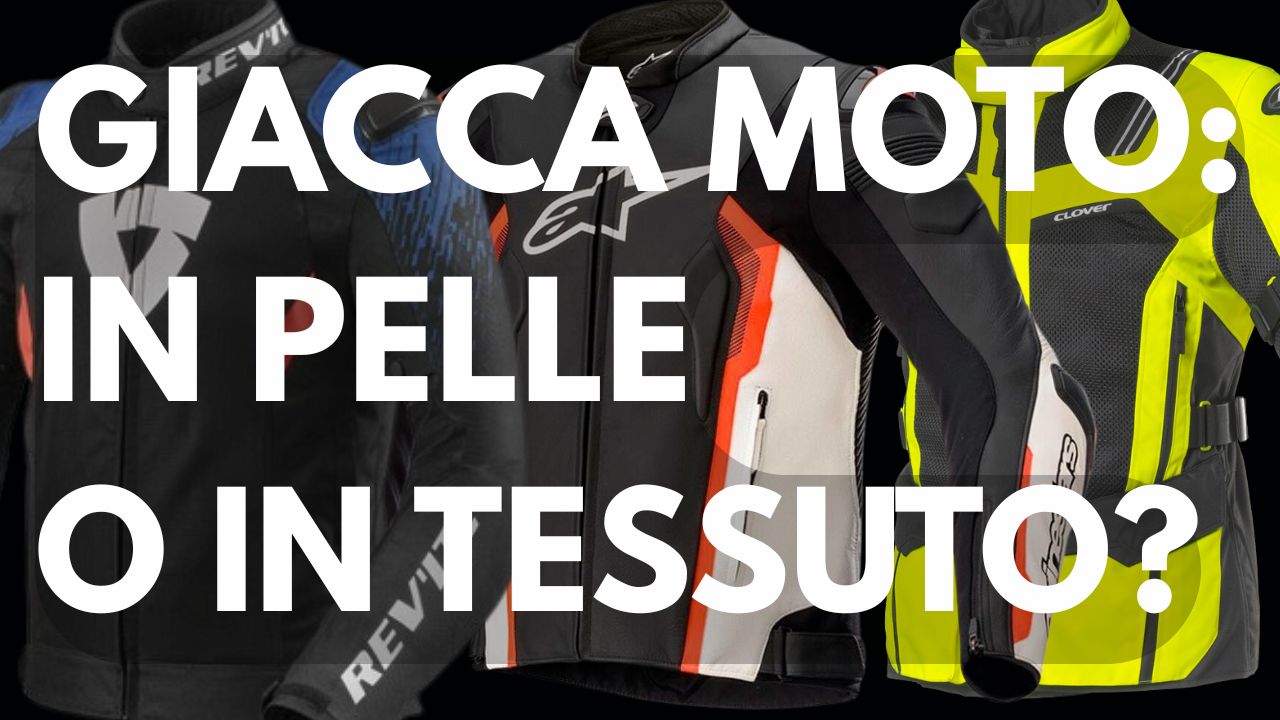 come scegliere la giacca da moto pelle o tessuto immagine copertina articolo blog