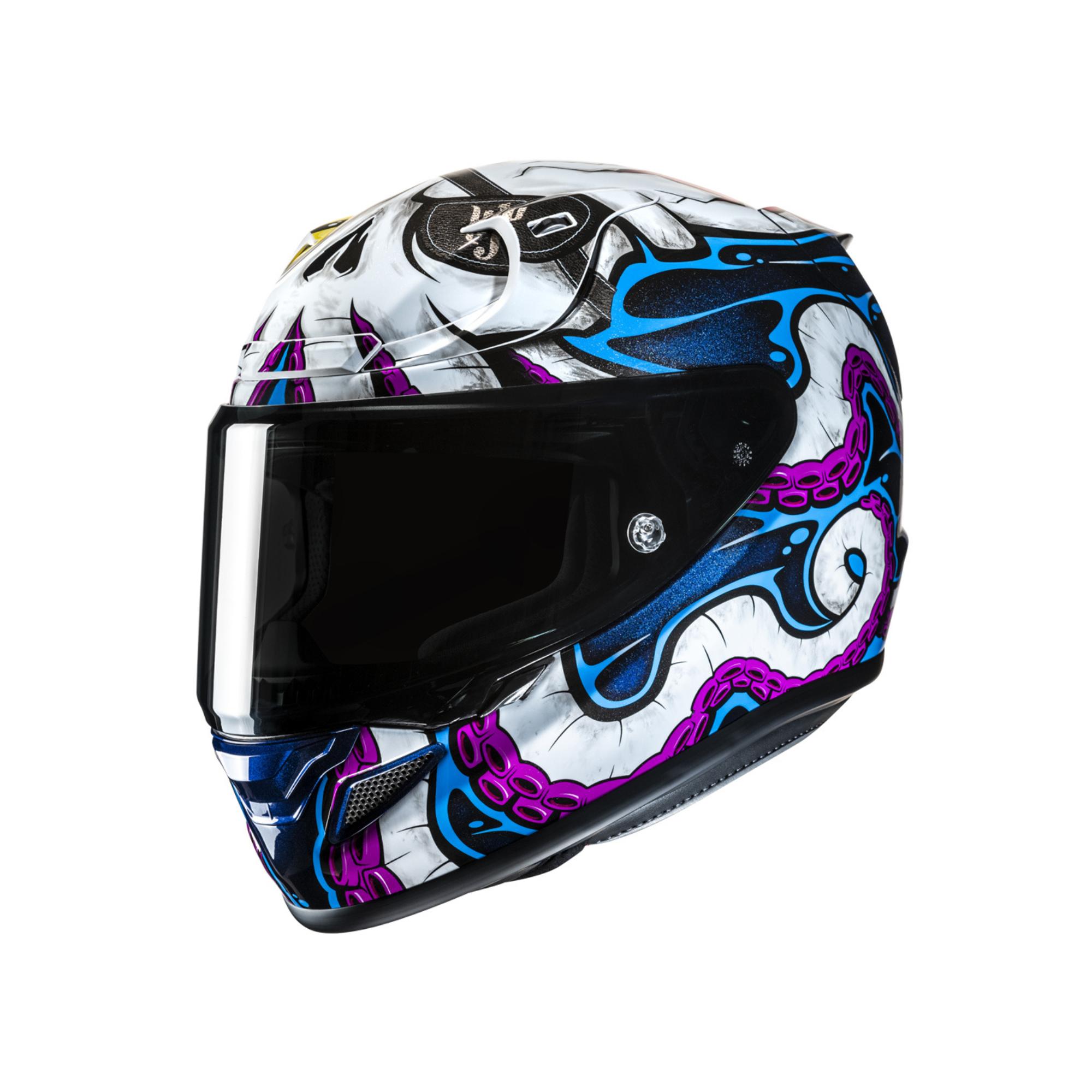 hjc rpha12 kraken mc28 casco integrale