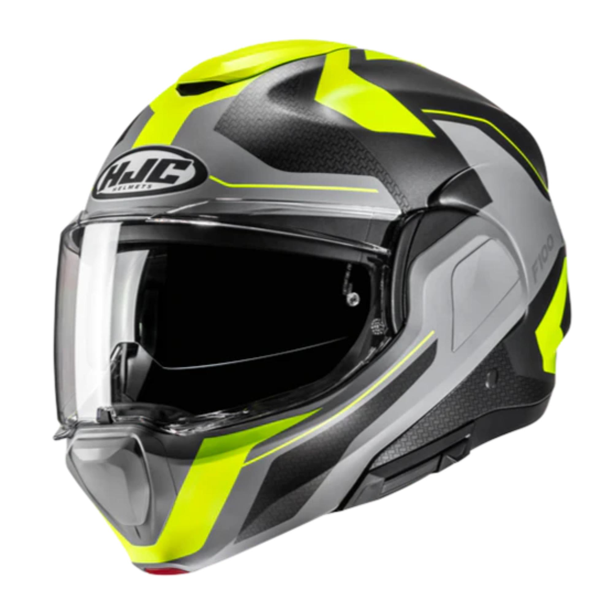 casco moto modulare hjc f100 bios mc3hsf