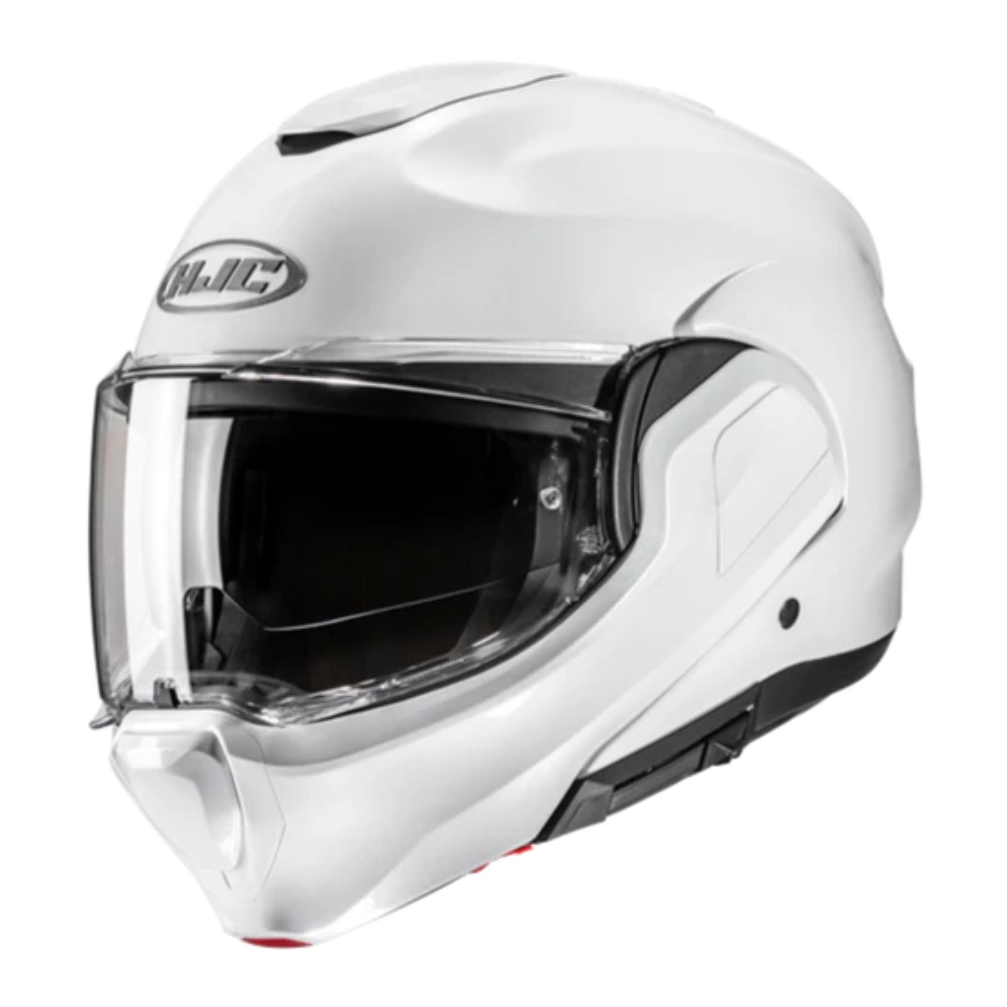 casco moto modulare hjc f100 bianco