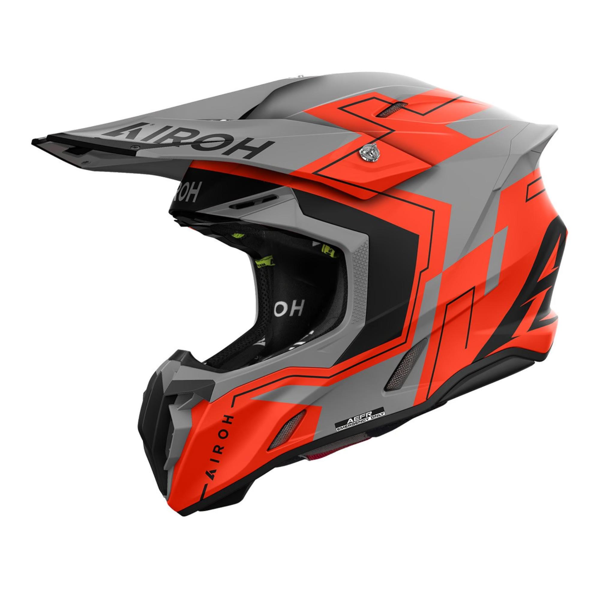 casco offroad airoh twist 3 dizzy orange