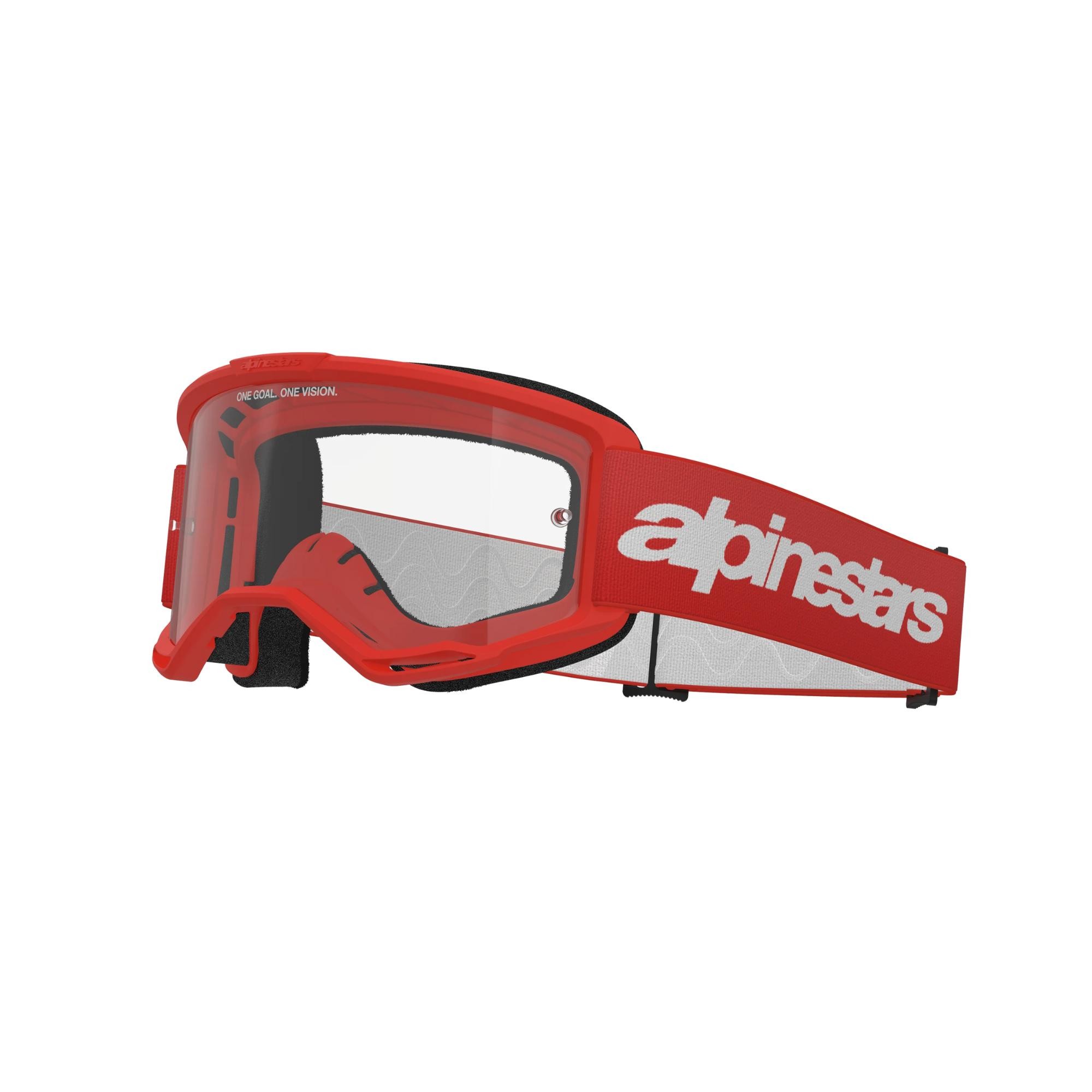 alpinestars vision 3 word mark 3067 maschera offroad