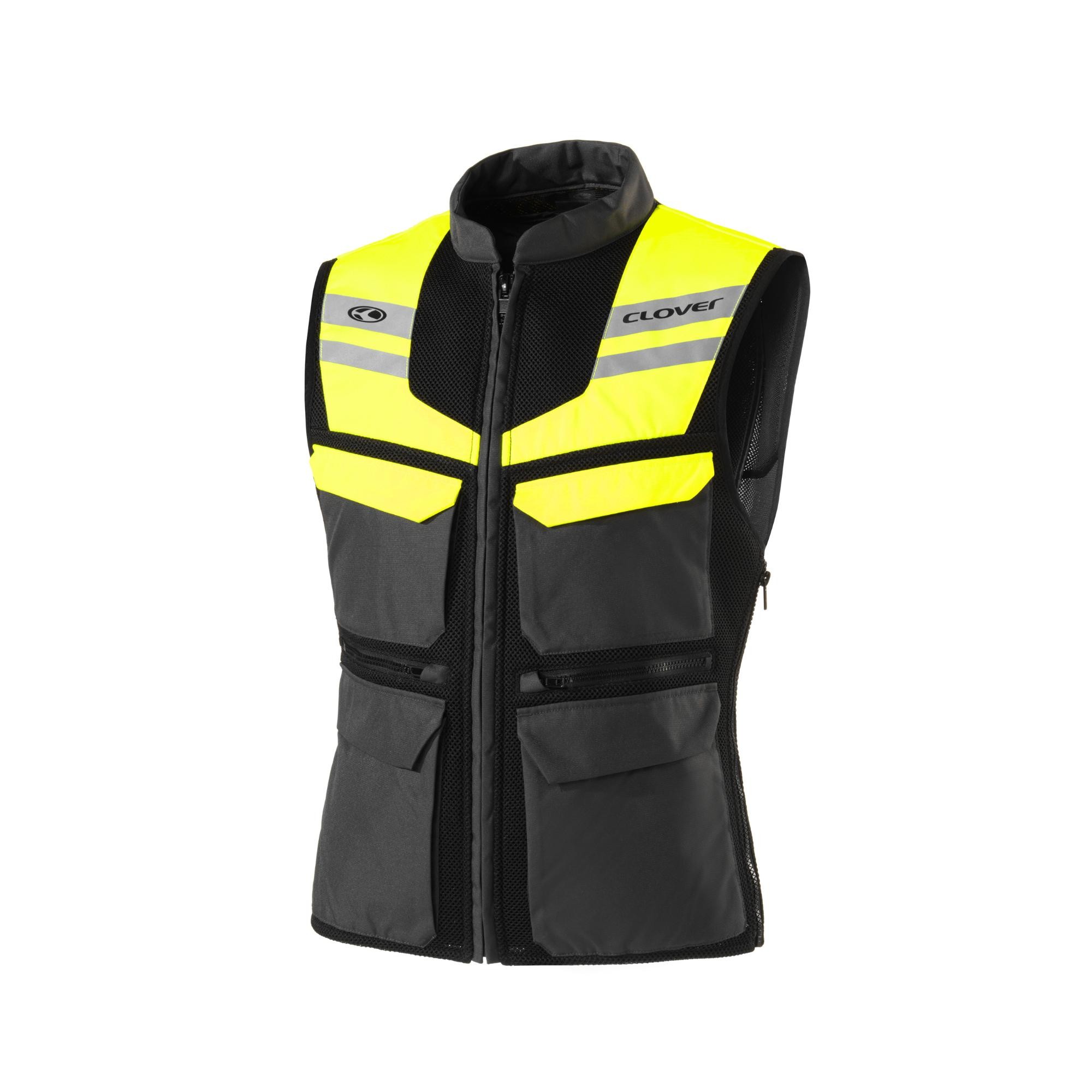 clover sw 2 alta visibilità gilet moto