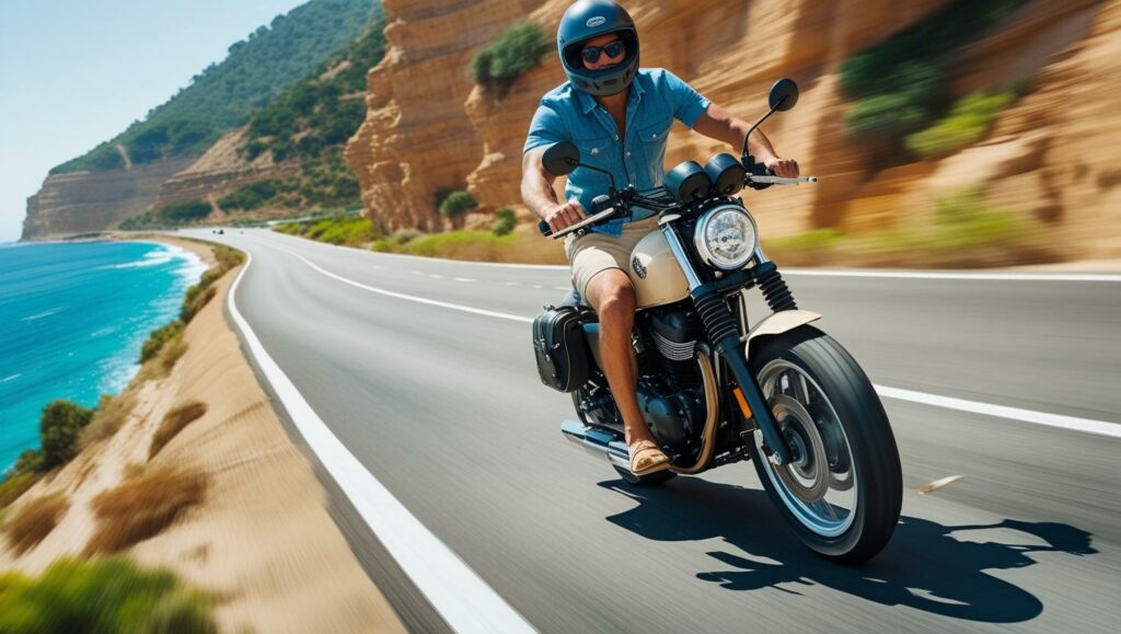 7 peccati capitali abbigliamento moto, dimenticarsi di gambe e piedi
