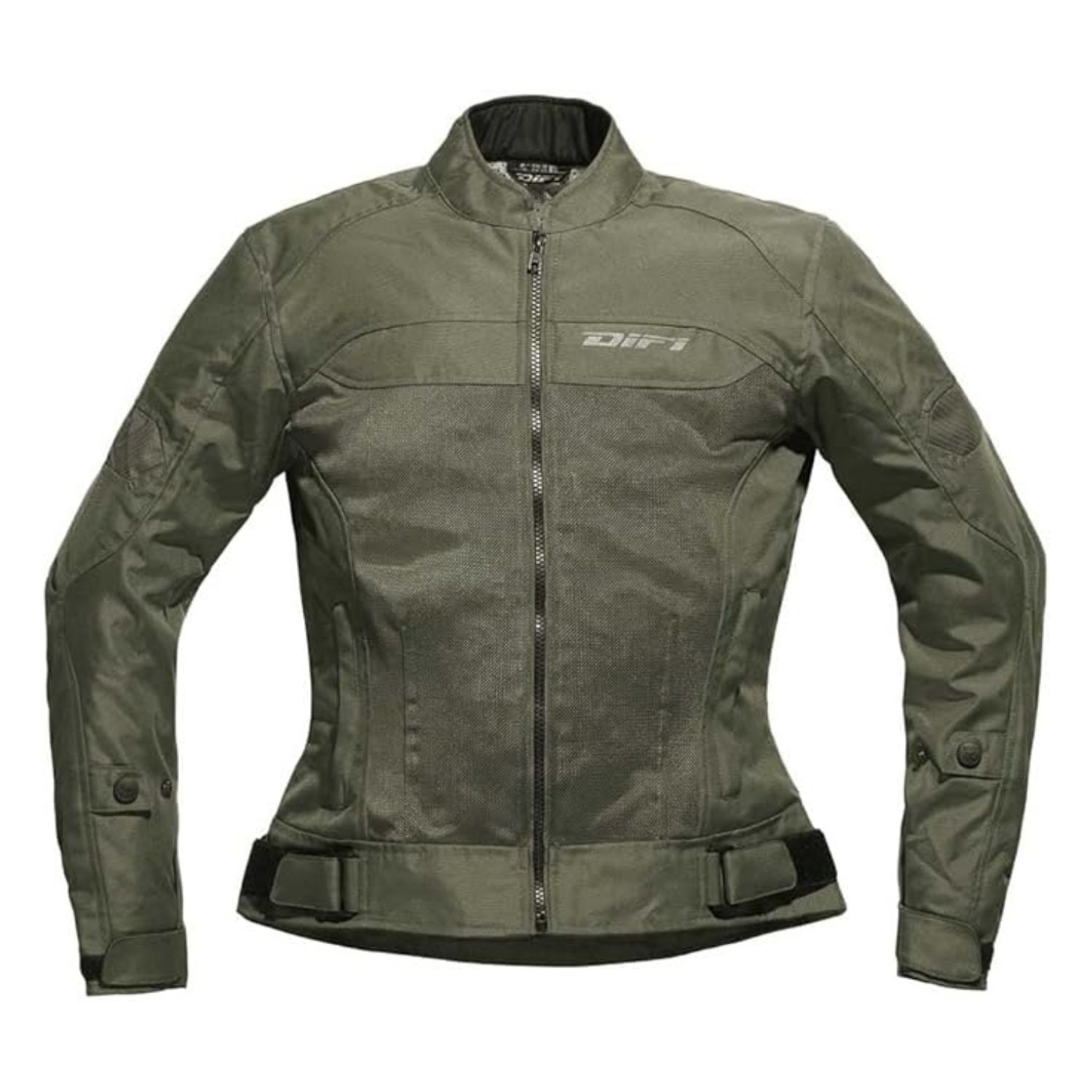 difi ibiza air lady verde giacca moto tessuto estiva donna