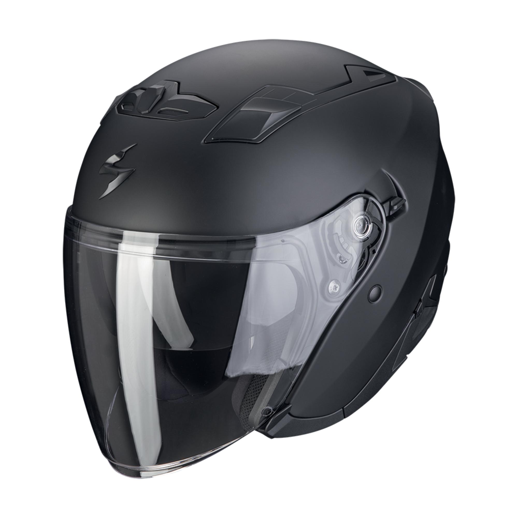 scorpion exo-230 nero opaco casco jet