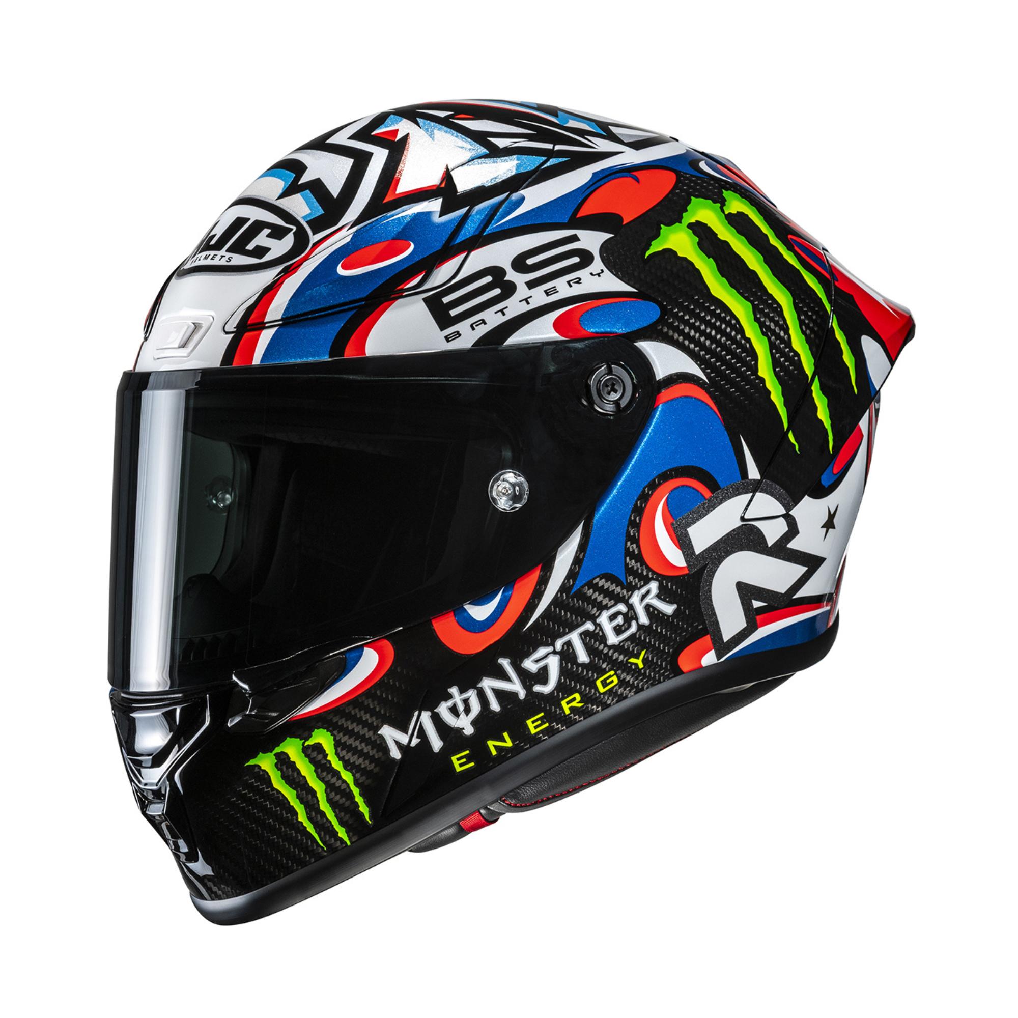 hjc rpha1 v2 quartararo Le Mans mc21 casco integrale fim racing