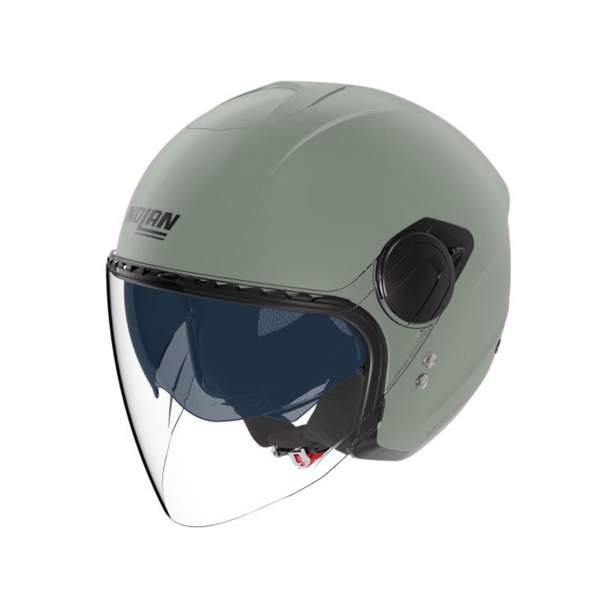 Nolan n20-2 visor classico nobile 337 casco jet vista a tre quarti