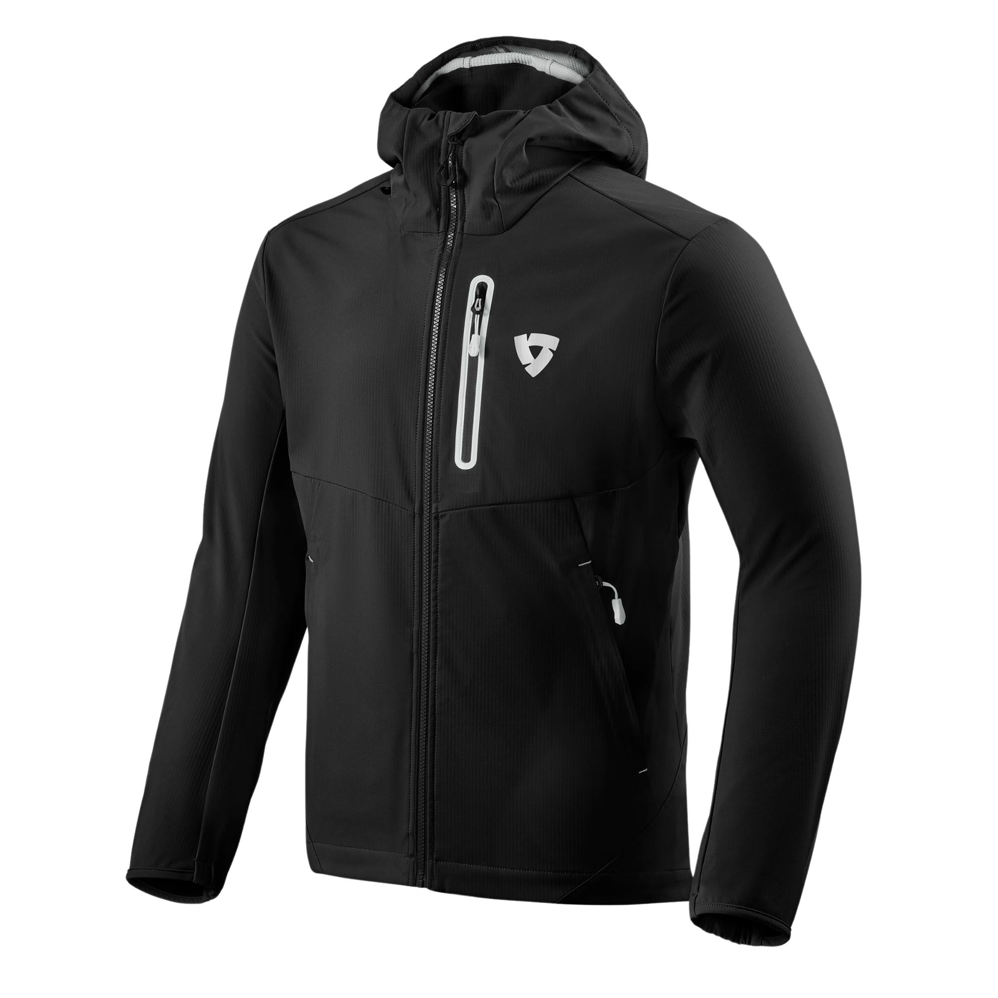 giacca antivento in softshell Rev'it! Jerry Nero